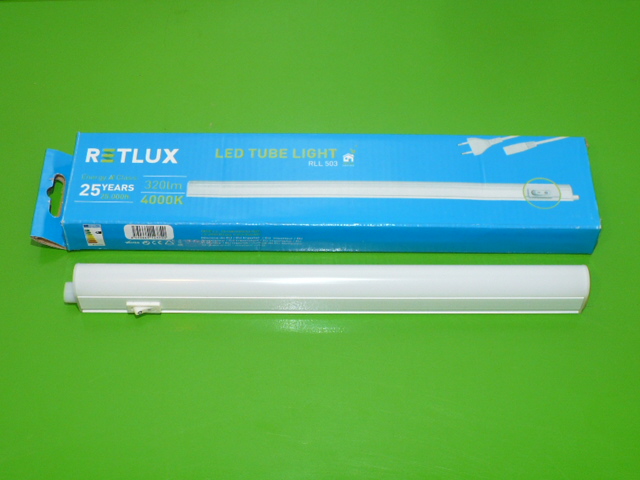 LED zářivka pod kuchyňskou linku Retlux RLL 503 T5 4W 30cm