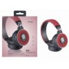 Bezdrátová bluetooth sluchátka PLUS K3553 červená