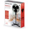 Stojanový ventilátor Sencor SFN 4031BK černý průměr 40cm, oscilace