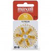 Baterie pro naslouchadla Maxell AZ10/PR536 ZINK AIR 6PK