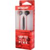 Sluchátka Sencor SEP 172 VCM Pink s mikrofonem a regulací hlasitosti