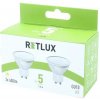 LED žárovka bodová /reflektorová/ Retlux REL 26 GU10 5W WW 2 kusy