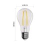 LED žárovka Filament A60 / E27 / 7,8W (75W) / 1060 lm / teplá bílá Emos