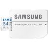 Paměťová karta Samsung MicroSDXC 64GB EVO Plus +SD adaptér