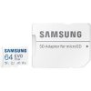 Paměťová karta Samsung MicroSDXC 64GB EVO Plus +SD adaptér