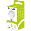 LED žárovka Retlux RLL 633 G45 E14 miniG 6W CW D kulatá baňka