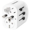 Cestovní univerzální adaptér Yenkee YAT UN1 Vigo 3x USB