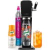 Výrobník domácí perlivé vody Sodastream ART Black Mirinda Megapack