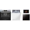 Vestavný SET Philco nerez trouba + deska + myčka 60cm + MW trouba  + Kastrol s poklicí Lamart LT1219