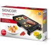 Elektrický gril Sencor SBG 106BK s velkou plochou 47 x 31cm