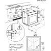 Vestavná trouba Electrolux LOFGF00BK