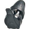 Zásuvka na kabel gumová 230V IP44 do vlhka odolná