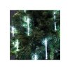 Vánoční osvětlení řetěz padající kapky /rampouchy/ 27992 10 trubic 100 LED studená bílá DOPRAVA ZDARMA