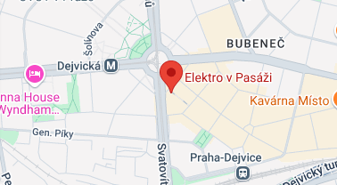 mapa obchod