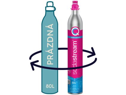 Výměna bombičky na prodejně - CO2 růžová