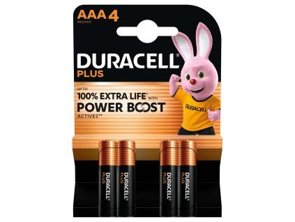duracell plus power boost mn2400 aaa bl4