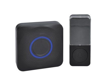 solight bezdrotovy zvoncek bateriovy usb 200m cierny learning code