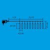 dekoracia cencul 10 cencul 200 led