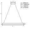 led svietidlo dialkovy ovladac 55w j6302 c