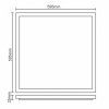 led podhladovy panel backlite 40w 595x595 smd 4000k wh pl5224