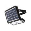 led reflektor so solarnym panelom a pir pohybovym senzorom flp 500 solar