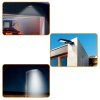 led reflektor so solarnym panelom a senzorom pohybu flp 1600 solar