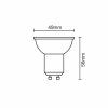 led 7w gu10 smd 4000k zls127