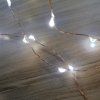 micro led svietiaci retazec 160 led studena biela
