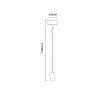 objimka e27 15m drevo prirodna bh681h