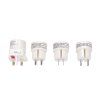 solight cestovny adapter skladacie biely