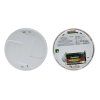 solight detektor dymu alarm 85db biely 9v bateria