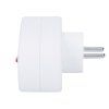 solight rozbocovac 2 x 10a biely vypinac