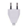 solight zastrcka plocha priama ip20 biela