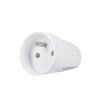 solight zasuvka priama ip20 biela