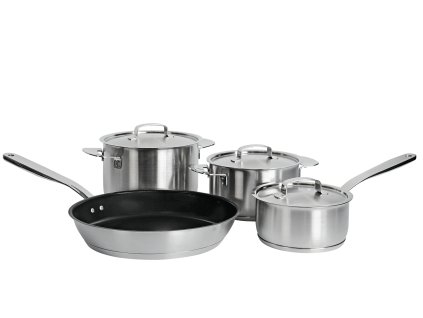 MIELE Startovací sada hrnců Fiskars All Steel (4dílná)