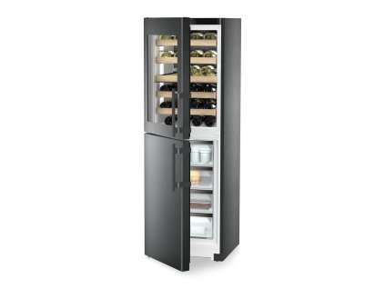 LIEBHERR SWNbsd 529i Peak NoFrost Kombinace s mrazicím prostorem NoFrost a přihrádkou na temperování vína
