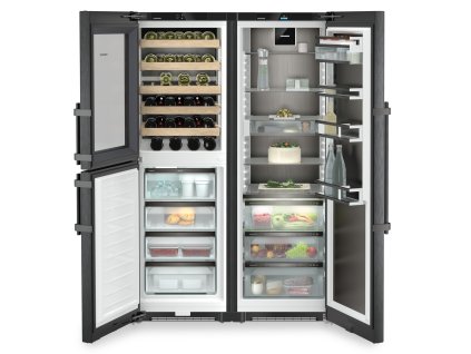 LIEBHERR XRCbs 5295 Peak BioFresh NoFrost Side-by-side kombinace s přihrádkou na temperování vína