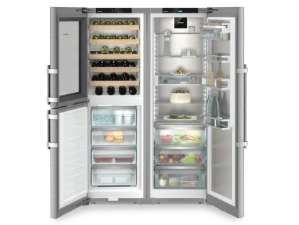 LIEBHERR XRCst 5295 Peak BioFresh NoFrost Side-by-side kombinace s přihrádkou na temperování vína