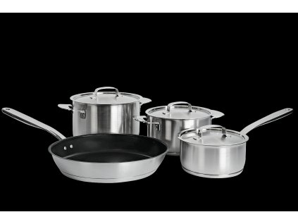 Startovací sada hrnců Fiskars All Steel (4dílná)