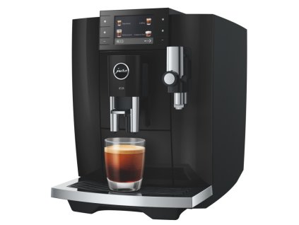 jura e8 piano black front