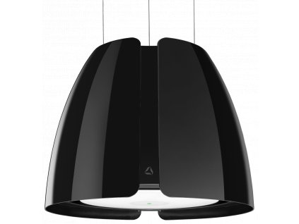 Odsavač ostrůvkový Miss W Glossy Black (CDW5001C)