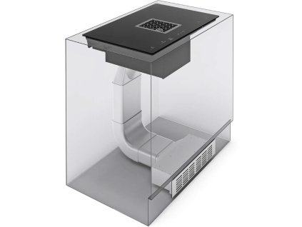 0051856 recirkulacni sada s uhlikovym filtrem cda001x a potrubim naber pro odsavace wizard