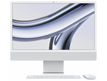 Apple IMAC 24: SILVER/M3 8C CPU/8C GPU/8GB/256GB-CZK