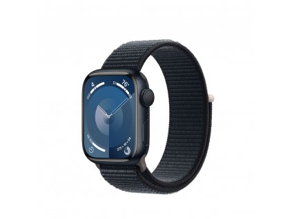 Apple Watch S9 GPS 41mm Midnight Alu Case w Midnight Sport Loop