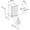 G 5790 SCVi SL Nerezová ocel  Plně vestavná myčka nádobí 45 cm