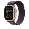 Apple Watch Ultra2 Cellular, 49mm Titanium Case w Indigo Alpine Loop - Large