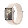 Apple Watch S9 GPS 45mm Starlight Alu Case w Starlight Sport Loop