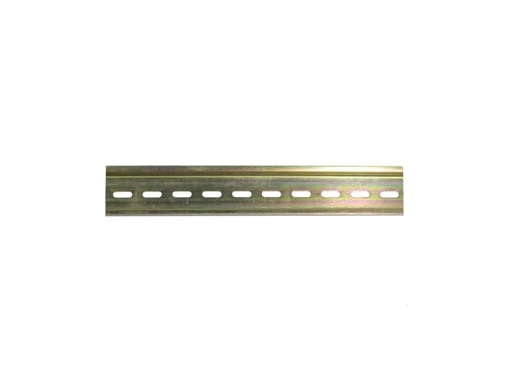 DIN lišta 35x7,5mm, děrovaná, délka 1m