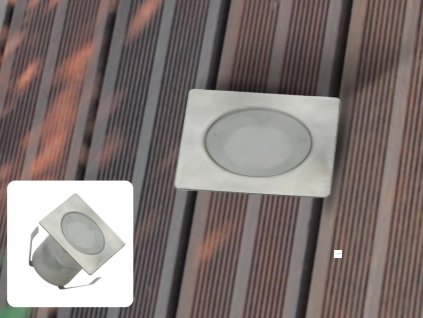 LED podlahové svítidlo 0,6W / IP67 FL113 / 4000K - LFL122S