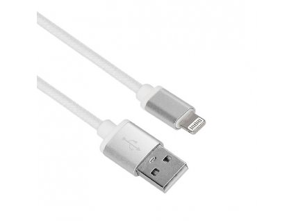 Solight lightning kabel, USB 2.0 A konektor - Lightning konektor, blistr, 1m